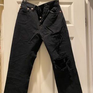 Black Levi Jeans - W28, L26